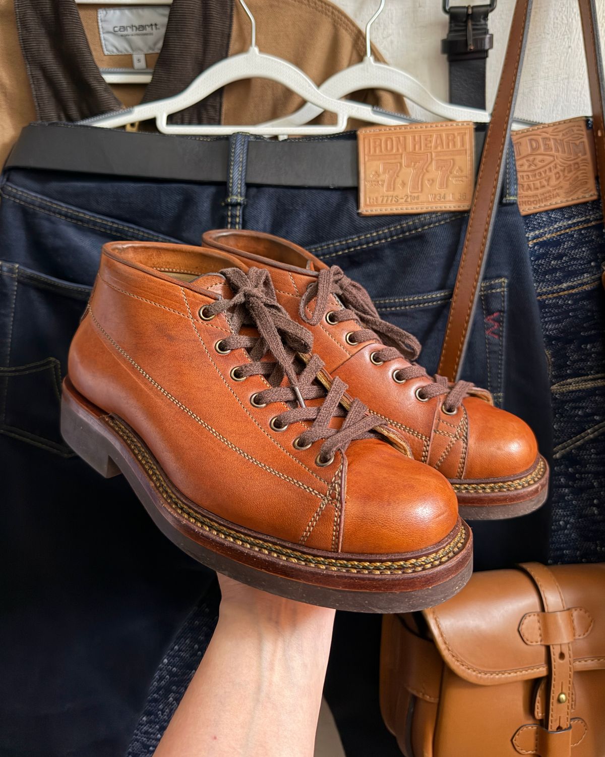 Photo by arnolddkoot on March 1, 2026 of the Sagara Cordmaster in Maryam Natural Horsebutt.