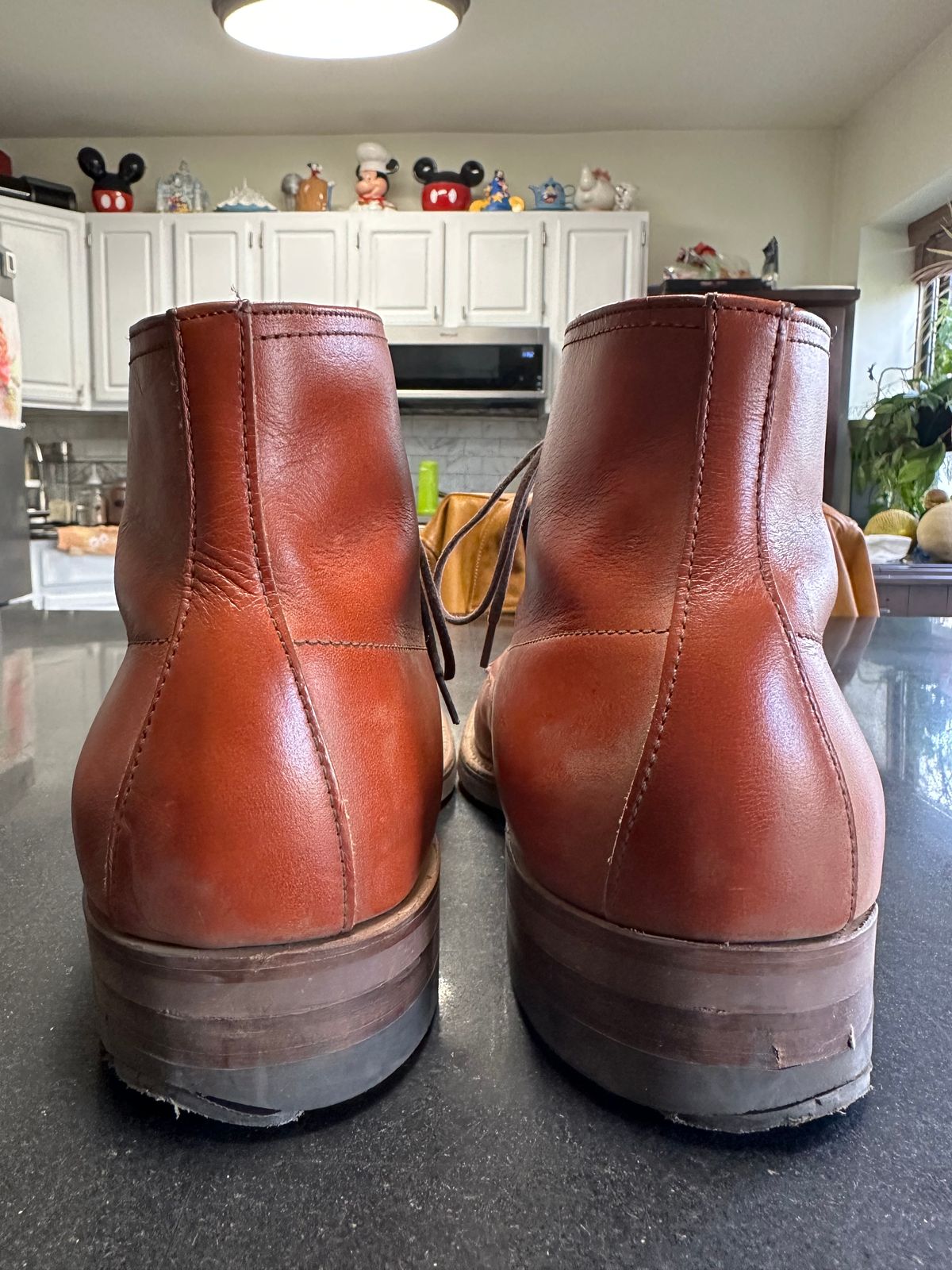 Photo by Rick11 on November 5, 2024 of the Alden Alden 405 in Brown Calfskin.