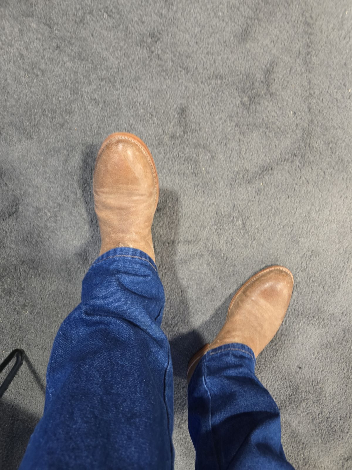 Photo by Bobwoobe on March 26, 2026 of the Blkbrd Shoemaker Umaid Jodhpur Boot in Natural Ruffout.