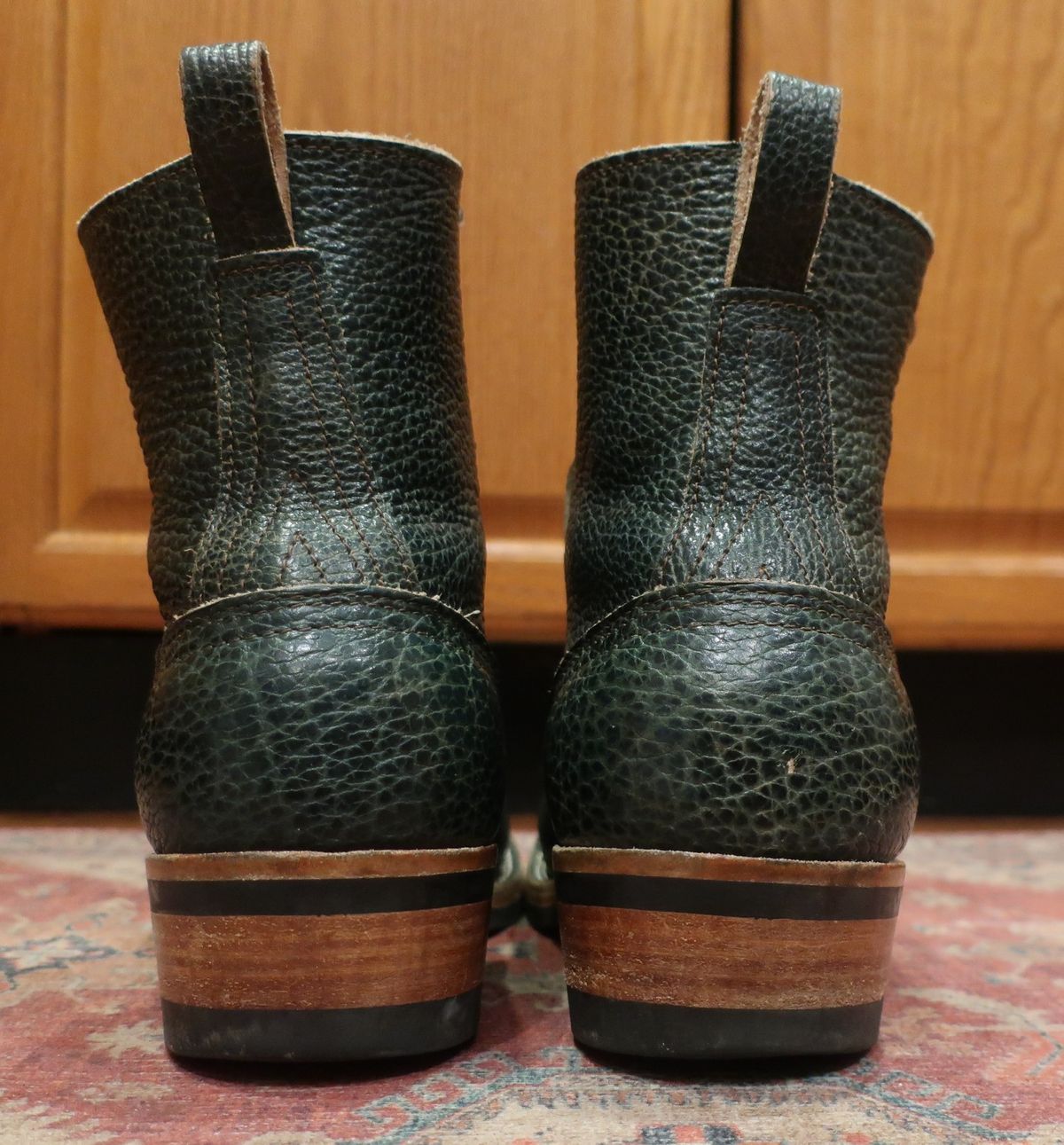 Photo by thetable123 on March 6, 2026 of the Nicks MTO in Horween Yellowstone Greener Pastures.