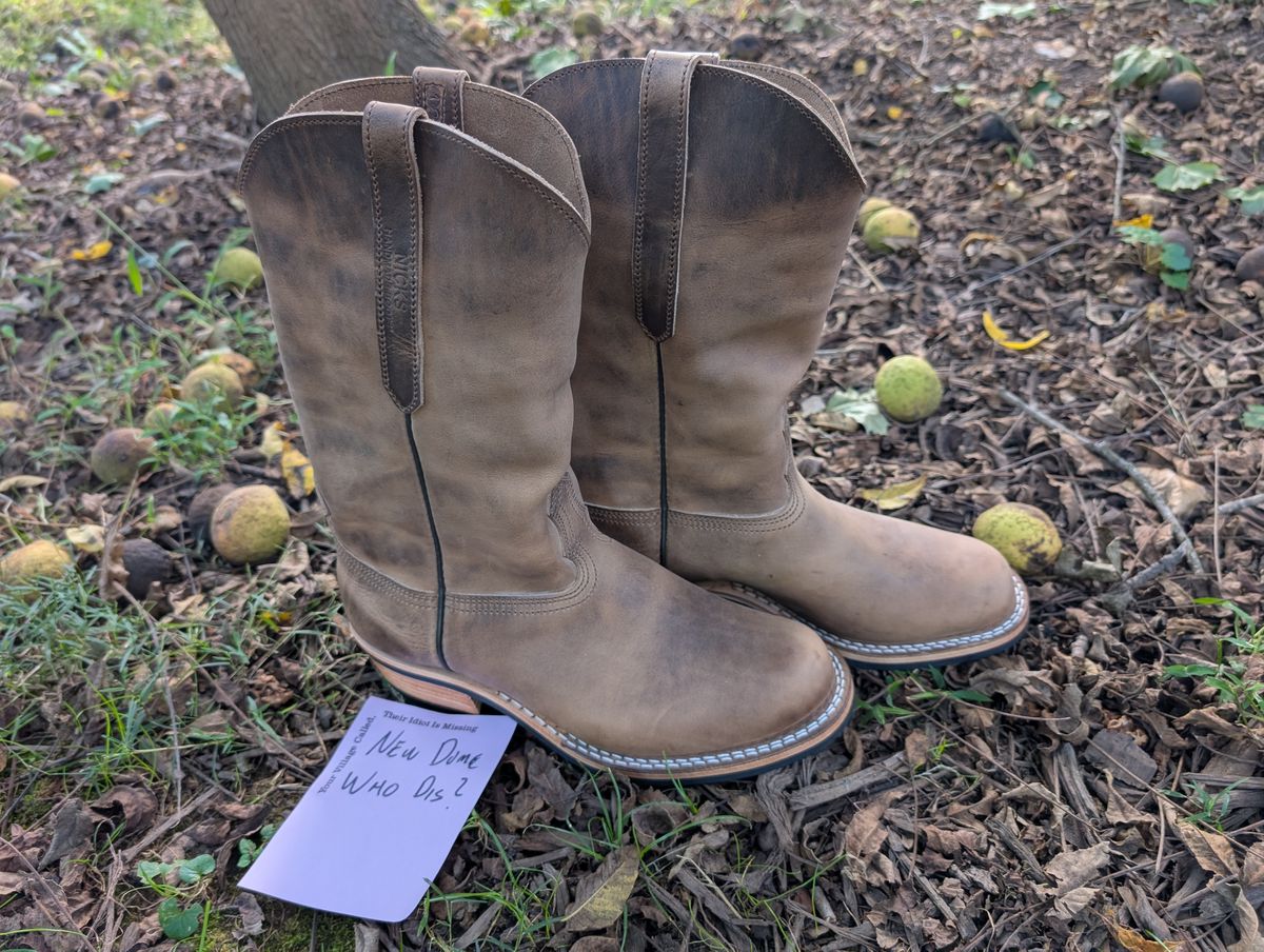 Photo by thetable123 on October 1, 2025 of the Nicks Palouse in Horween natural Predator.