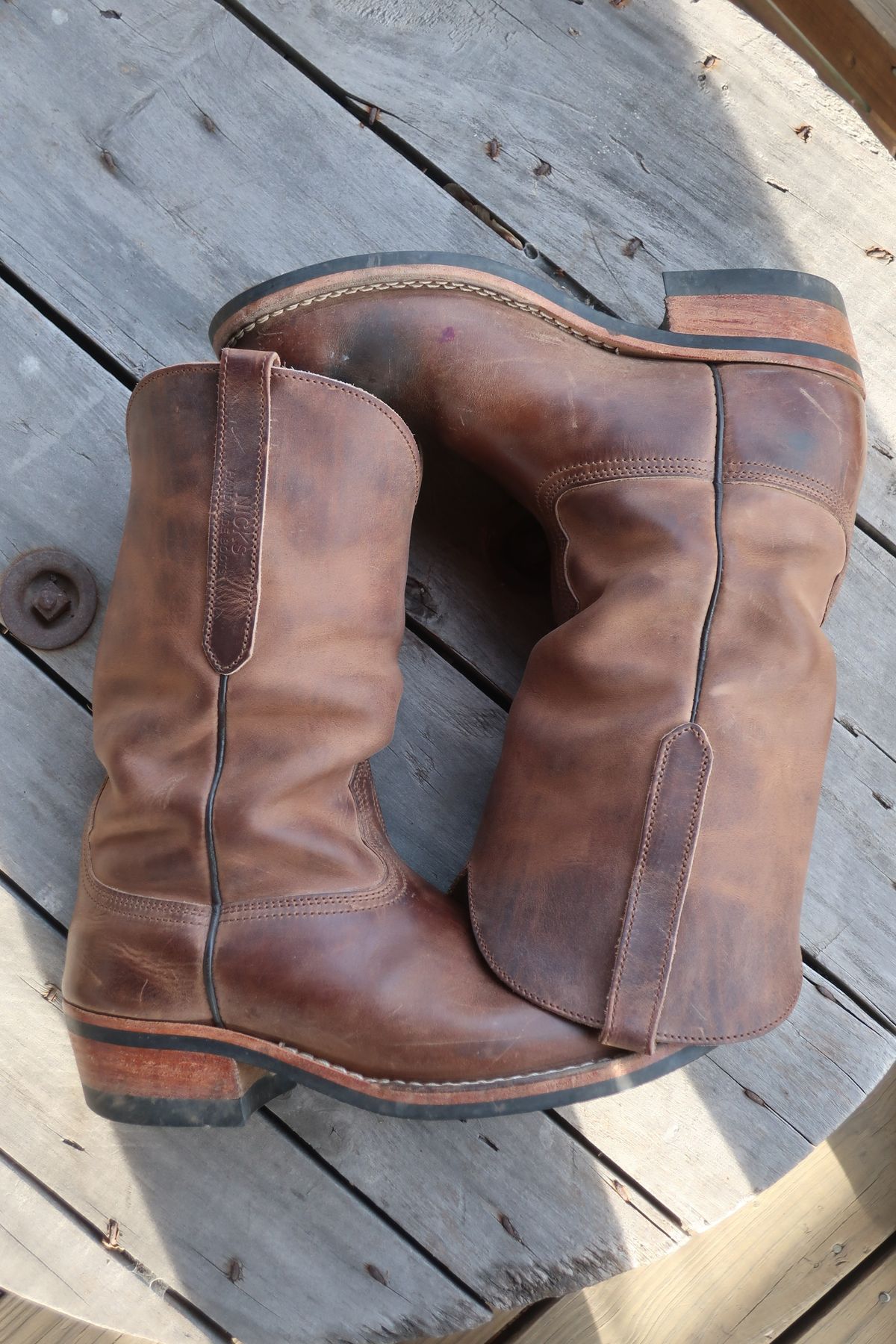 Photo by thetable123 on January 5, 2026 of the Nicks Palouse in Horween natural Predator.