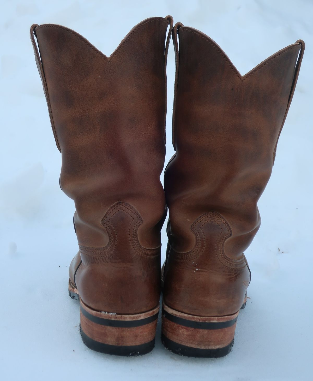 Photo by thetable123 on February 4, 2026 of the Nicks Palouse in Horween natural Predator.