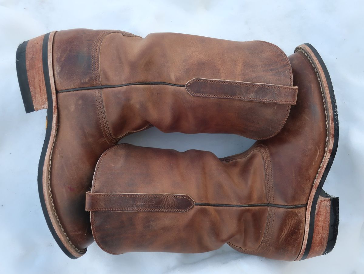 Photo by thetable123 on February 4, 2026 of the Nicks Palouse in Horween natural Predator.