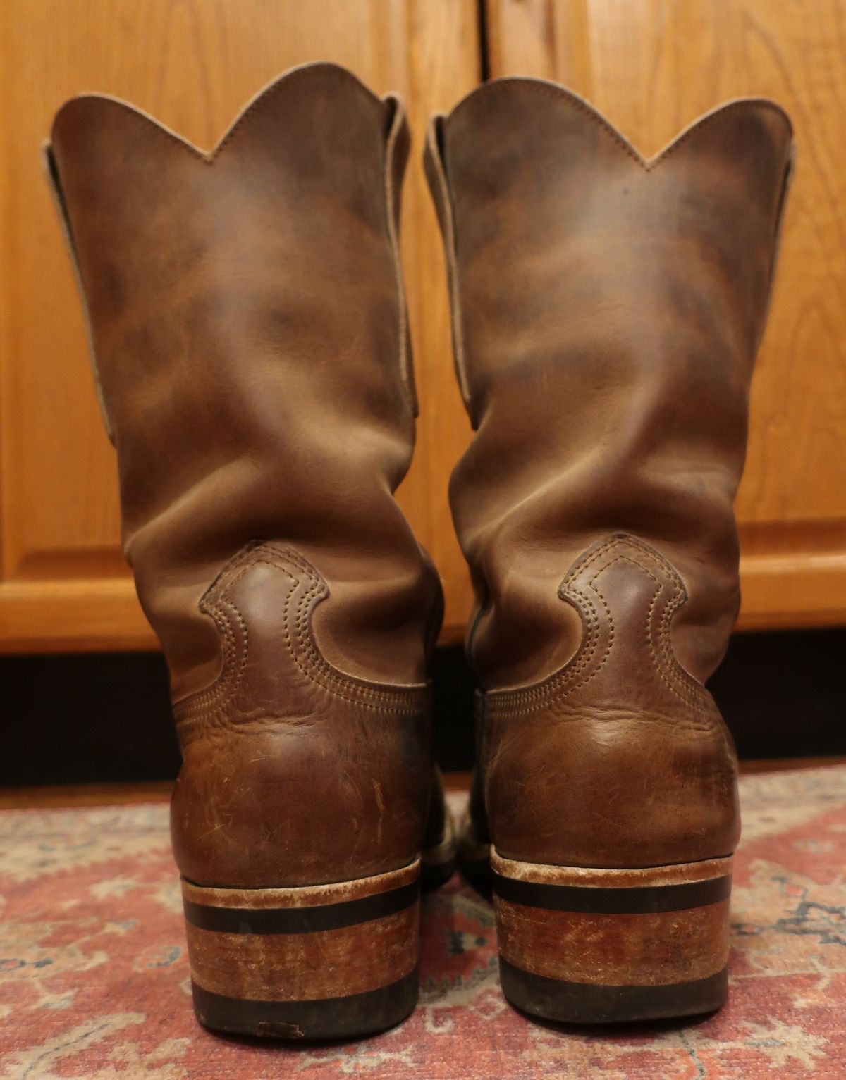 Photo by thetable123 on March 6, 2026 of the Nicks Palouse in Horween natural Predator.