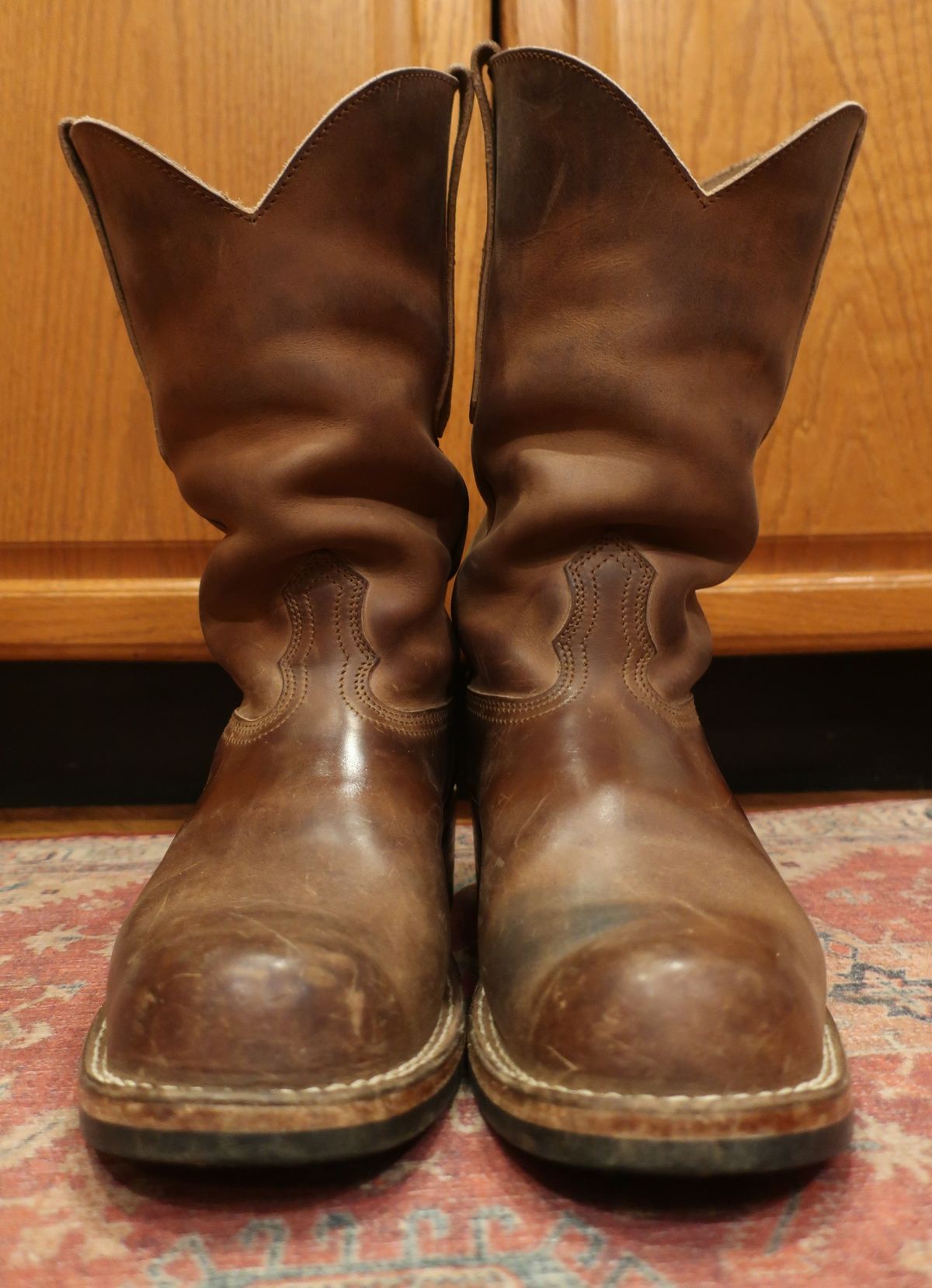 Photo by thetable123 on March 6, 2026 of the Nicks Palouse in Horween natural Predator.