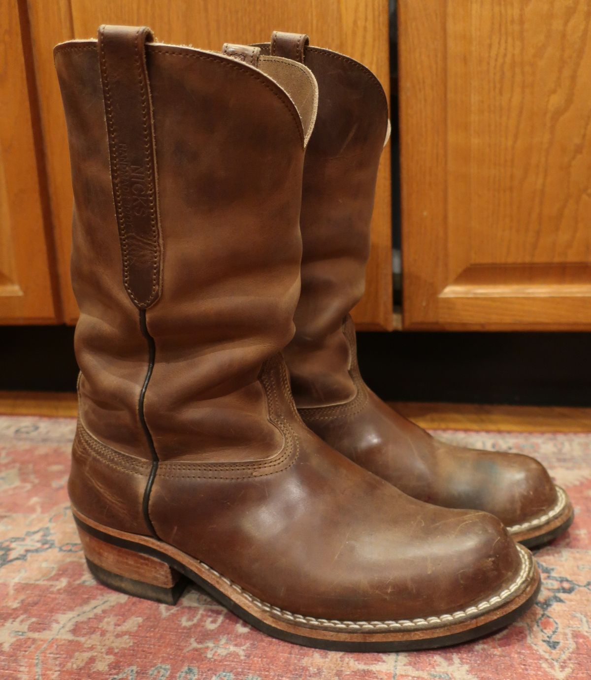 Photo by thetable123 on March 6, 2026 of the Nicks Palouse in Horween natural Predator.