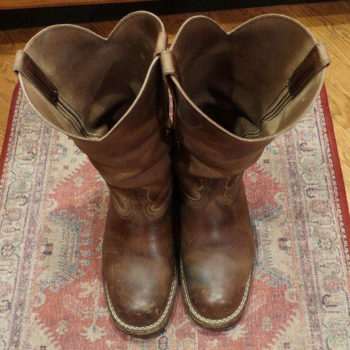 Photo by thetable123 on March 6, 2026 of the Nicks Palouse in Horween natural Predator.