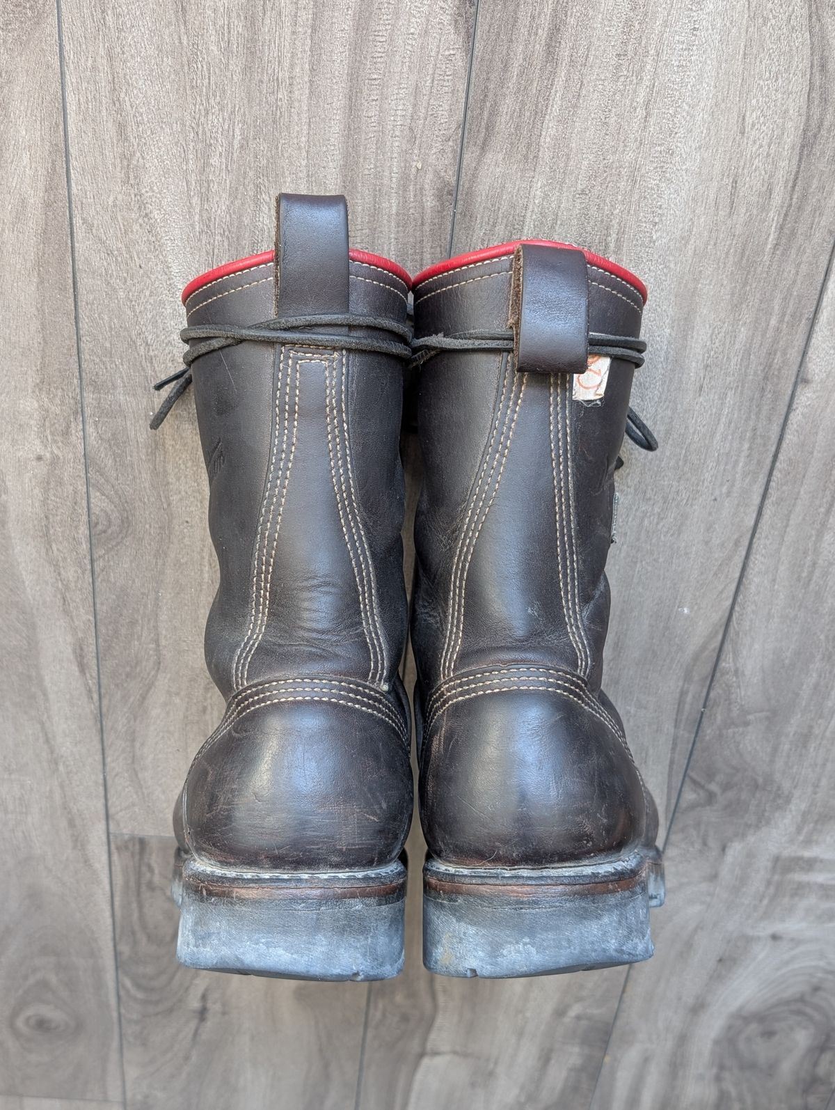 Photo by walkaboot on March 1, 2026 of the Dayton Boots 6410 CSA OHM Line Boot in Black Oil Tan.