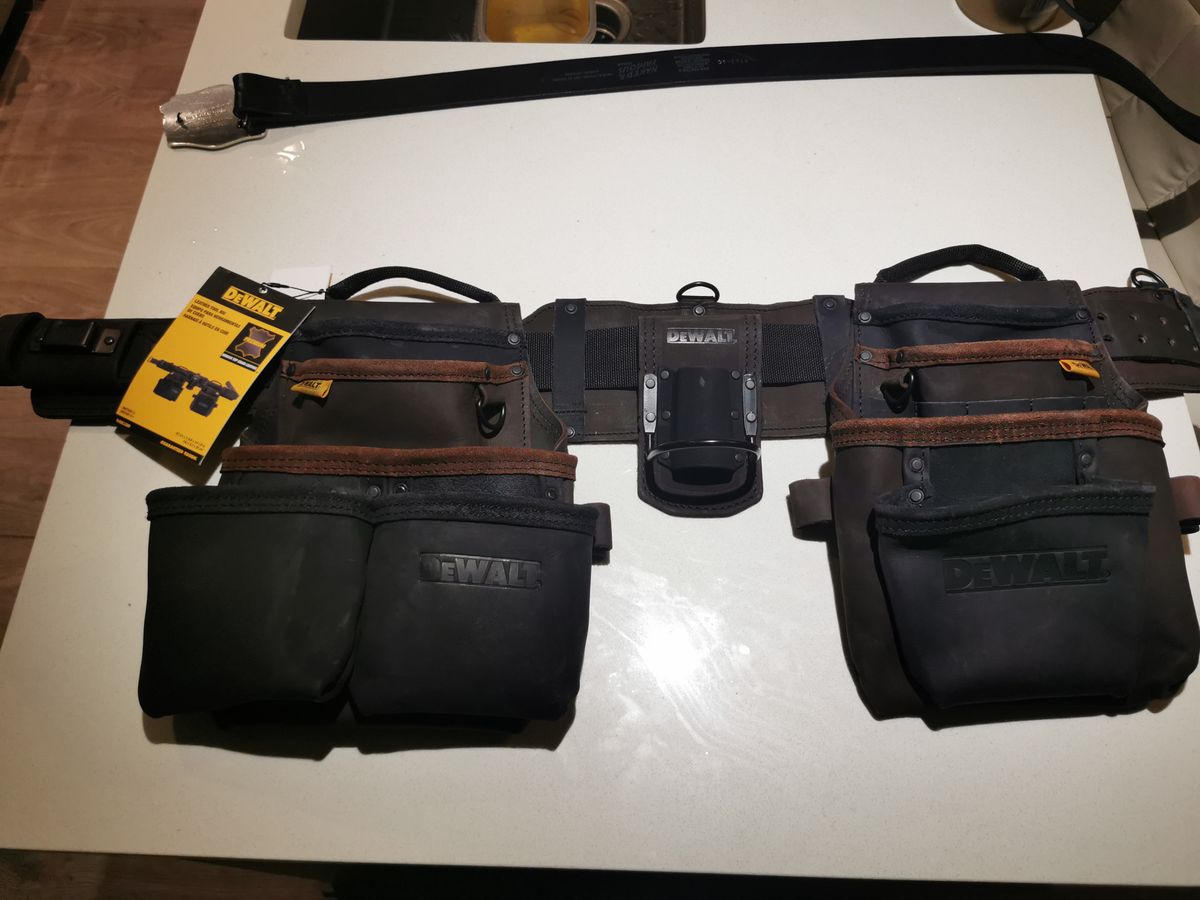 Photo by walkaboot on September 30, 2025 of the DeWalt DWST550113 in Nobuck Top Grain Leather.