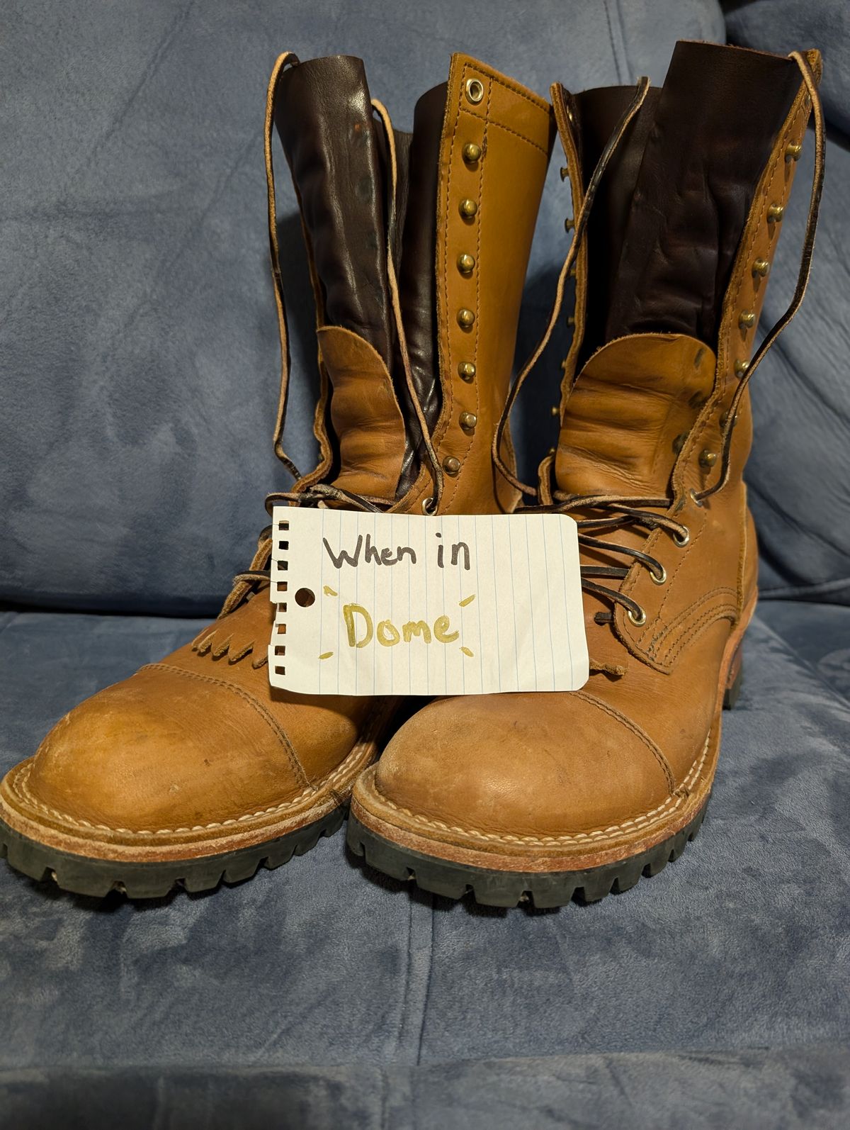 Photo by Uchujin on November 1, 2024 of the Nicks DomePro in Seidel 1964 Tan.