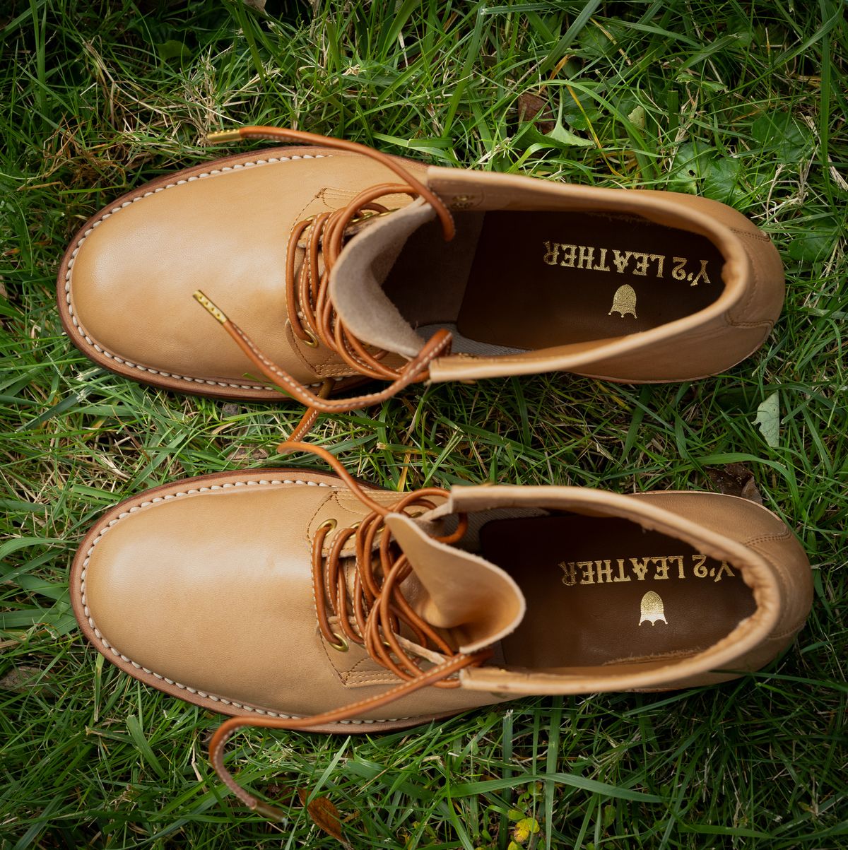 Photo by Tipples_and_drams on October 2, 2024 of the Y'2 Leather Work Boot in Kakishibu Horse (KS-02).