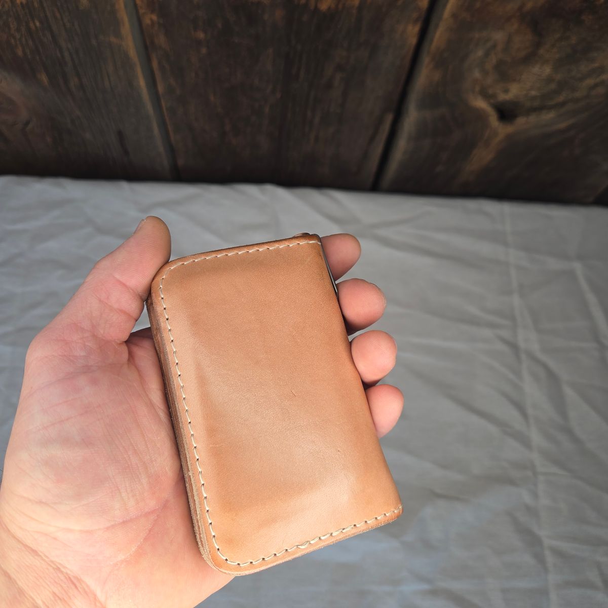 Photo by curtisheinze on December 1, 2025 of the Stock & Barrel Co NO.52 in Wickett & Craig Oak Skirting.