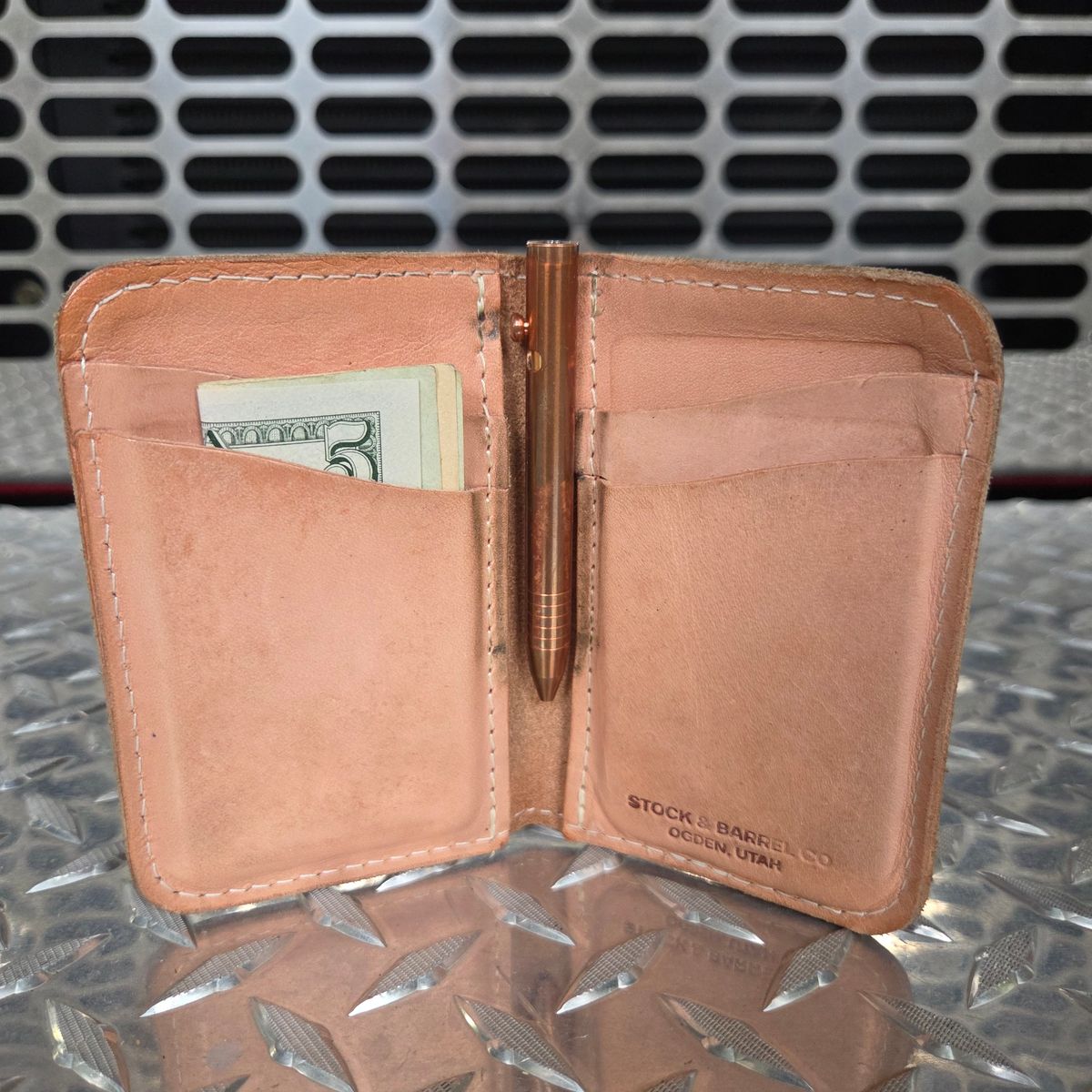 Photo by curtisheinze on January 3, 2026 of the Stock & Barrel Co NO.52 in Wickett & Craig Oak Skirting.