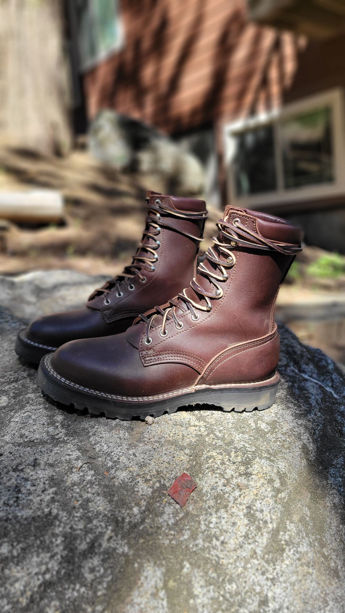 Photo by danjr92 on July 2, 2024 of the Nicks Ridgeline Hiking Boot in Seidel MaxSupport Walnut.