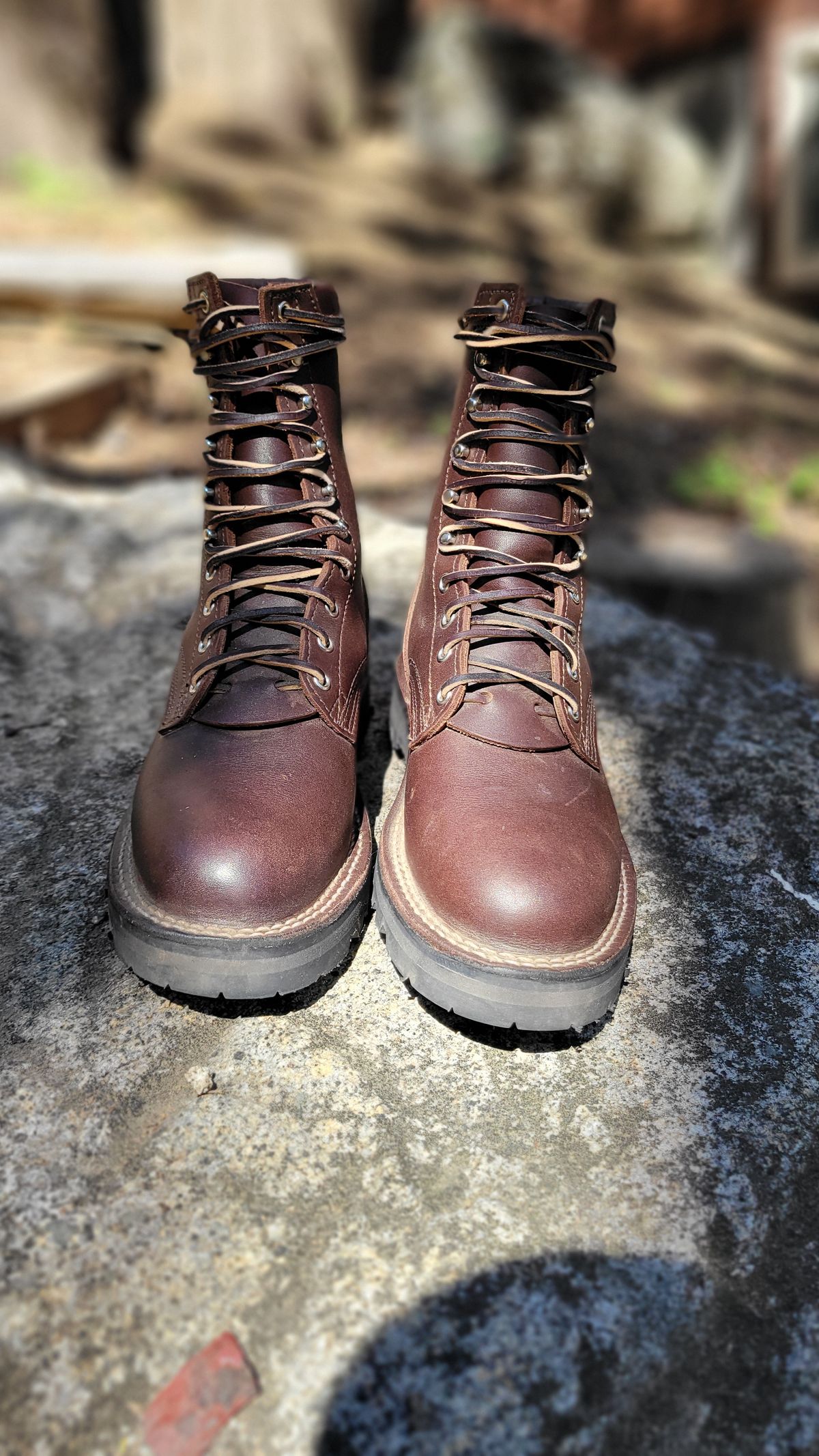 Photo by danjr92 on July 2, 2024 of the Nicks Ridgeline Hiking Boot in Seidel MaxSupport Walnut.