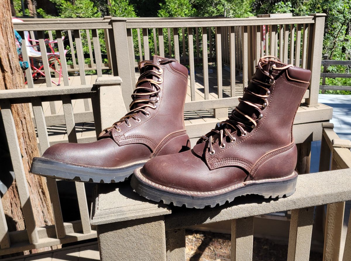 Photo by danjr92 on July 2, 2024 of the Nicks Ridgeline Hiking Boot in Seidel MaxSupport Walnut.