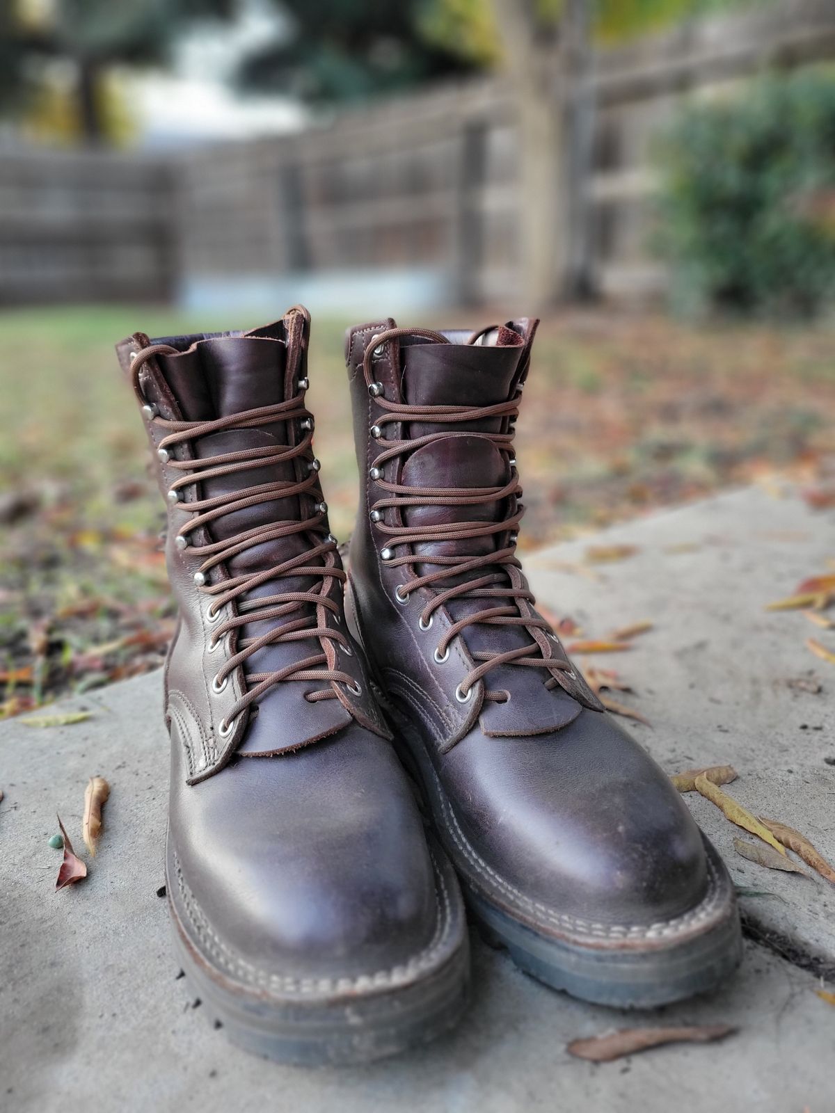 Photo by danjr92 on November 28, 2024 of the Nicks Ridgeline Hiking Boot in Seidel MaxSupport Walnut.