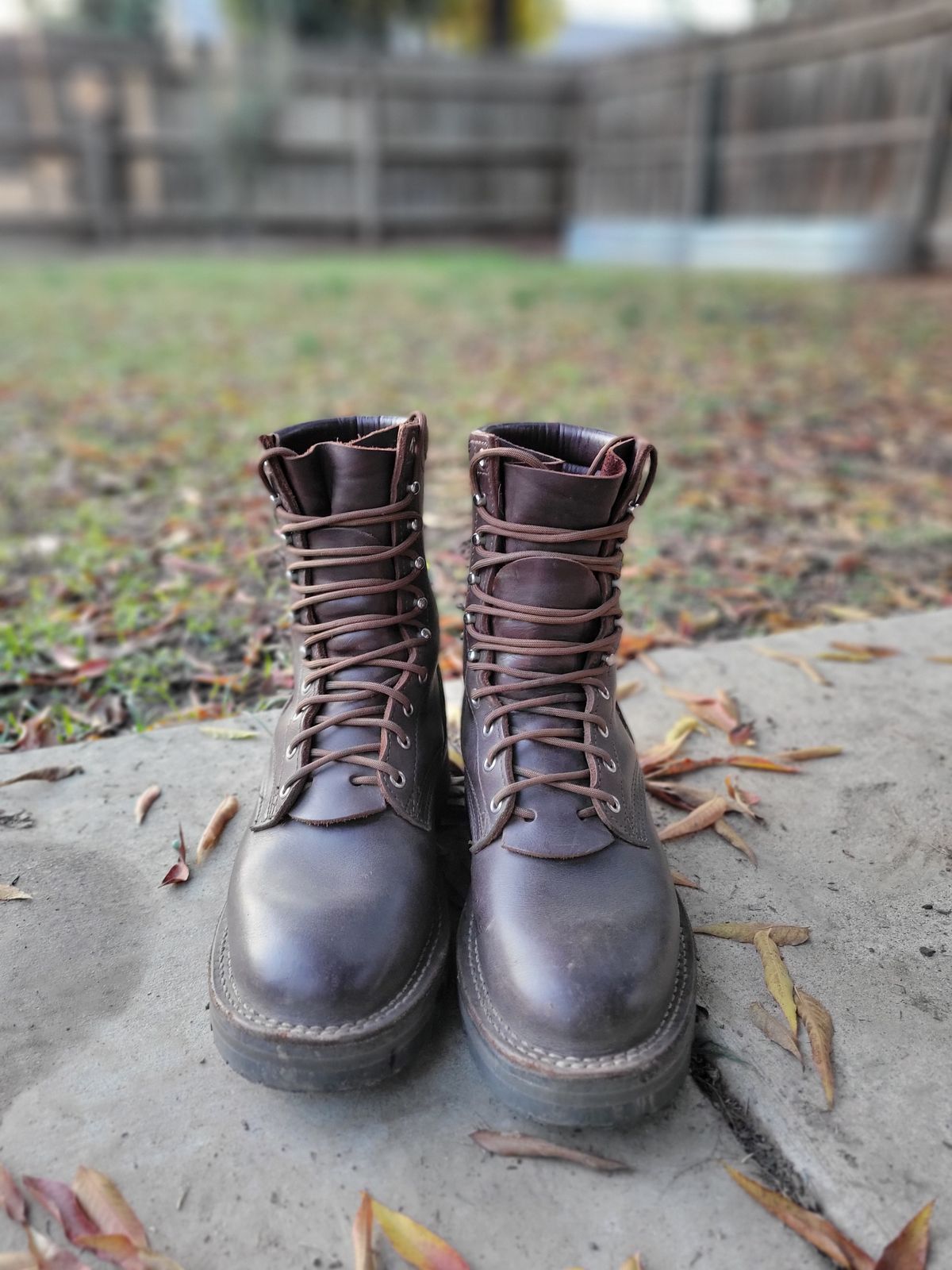 Photo by danjr92 on November 28, 2024 of the Nicks Ridgeline Hiking Boot in Seidel MaxSupport Walnut.