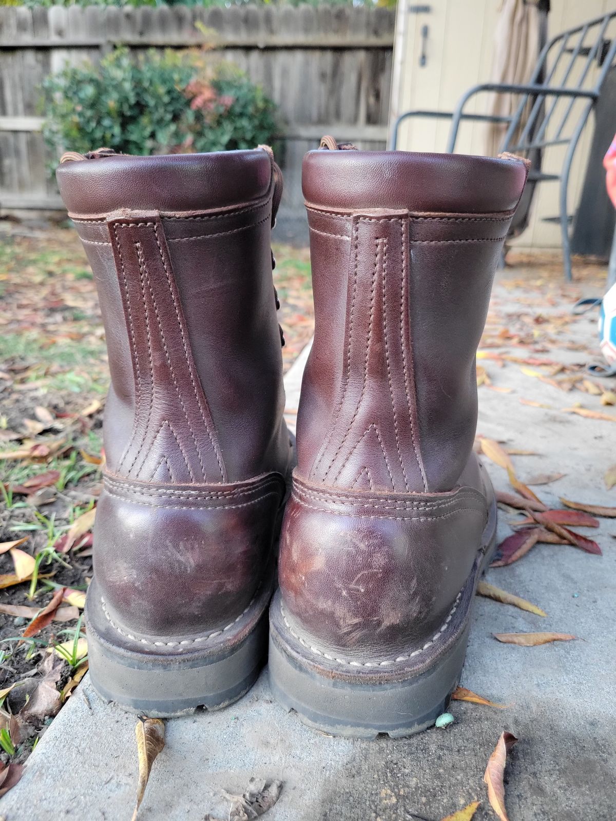 Photo by danjr92 on November 28, 2024 of the Nicks Ridgeline Hiking Boot in Seidel MaxSupport Walnut.