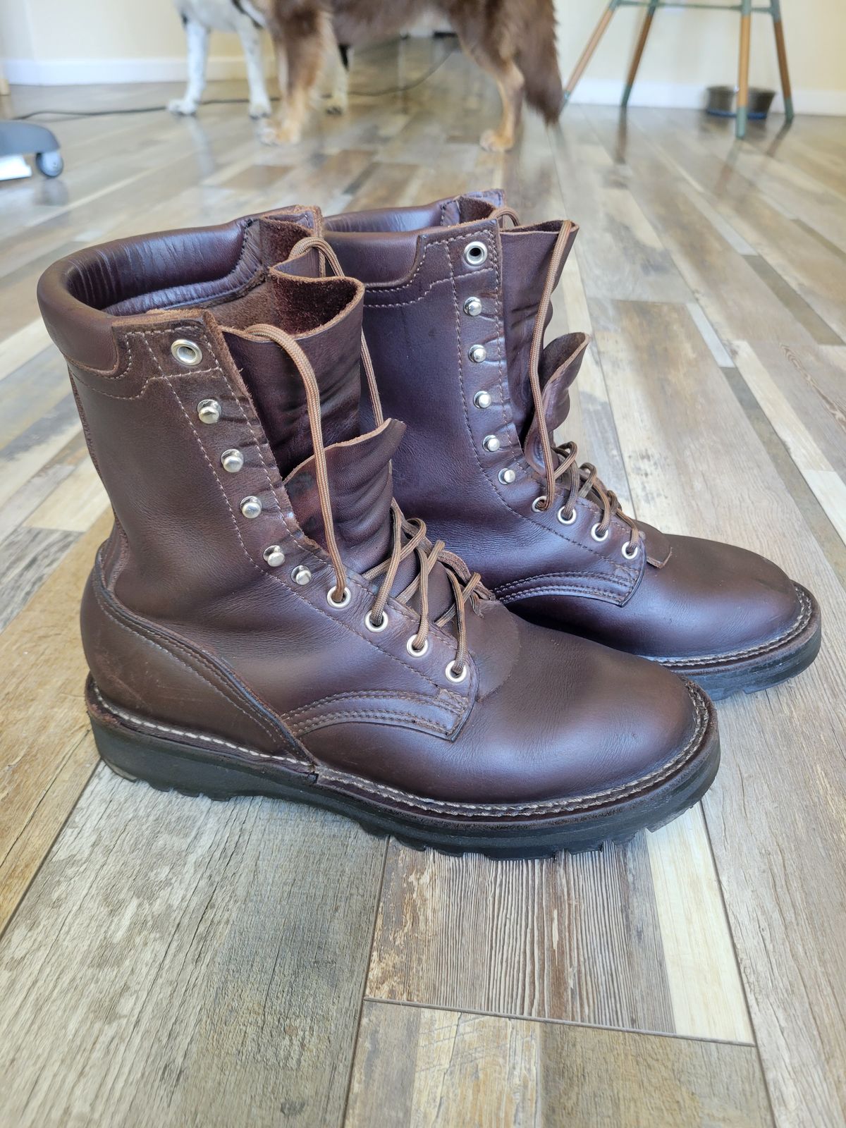 Photo by danjr92 on March 8, 2026 of the Nicks Ridgeline Hiking Boot in Seidel MaxSupport Walnut.