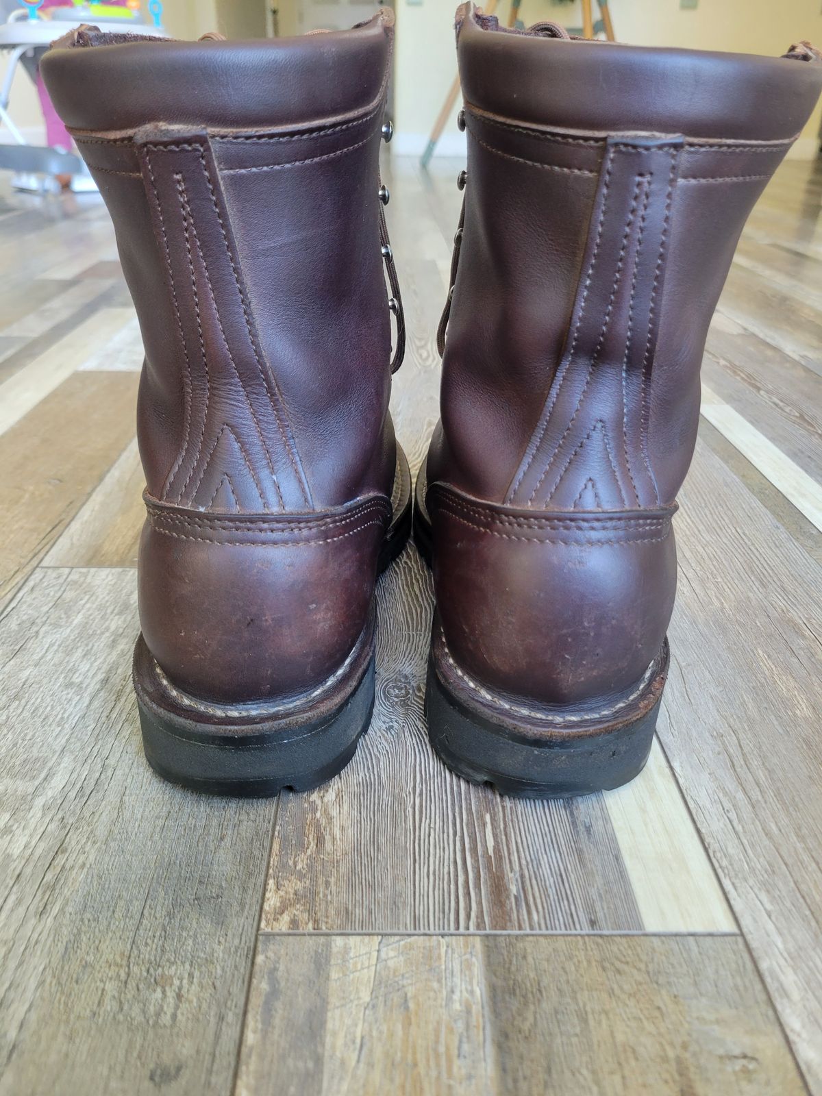 Photo by danjr92 on March 8, 2026 of the Nicks Ridgeline Hiking Boot in Seidel MaxSupport Walnut.