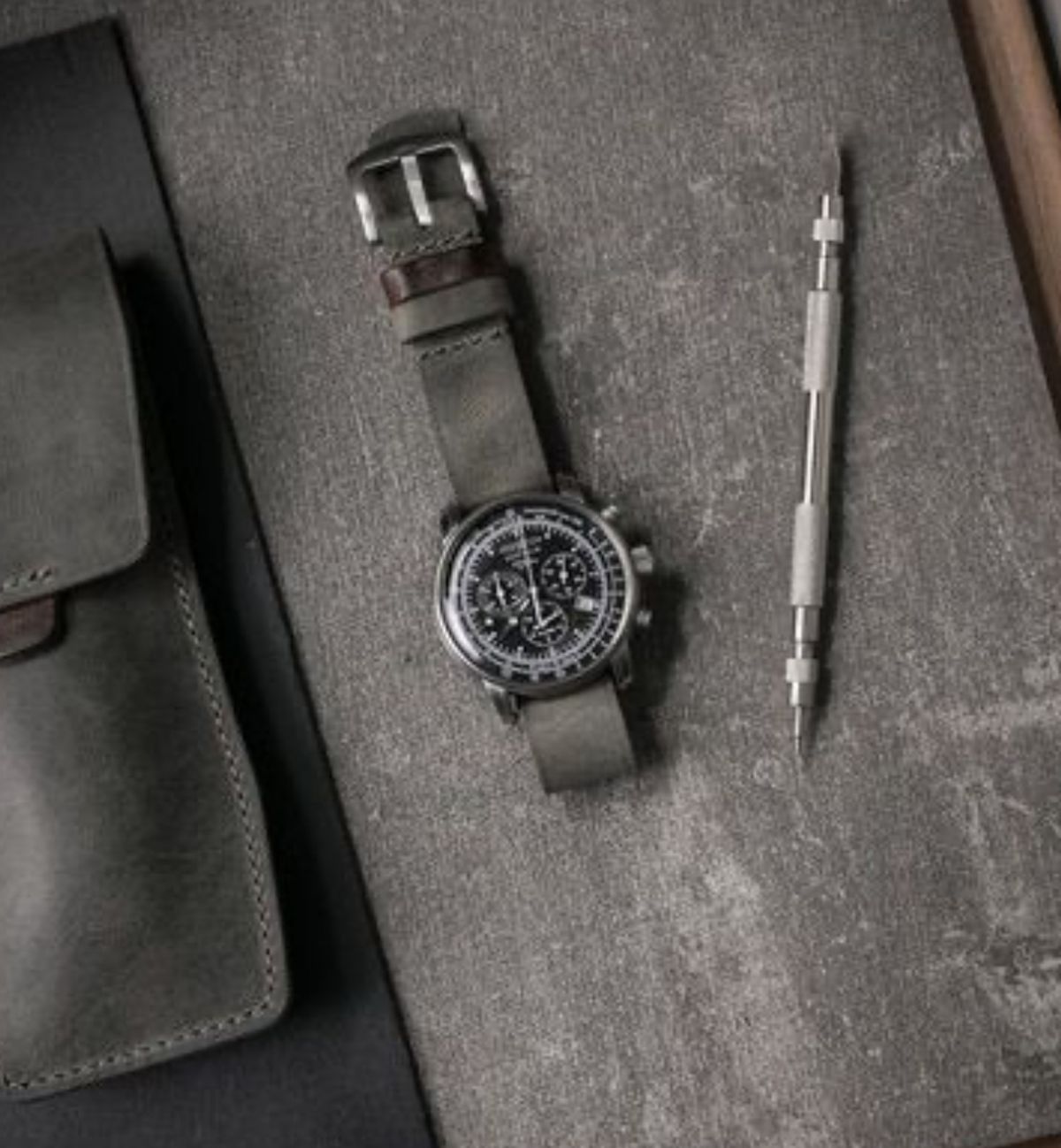 Photo by ecworks on August 23, 2025 of the Bas & Lokes Benjamin in Grey/Green.