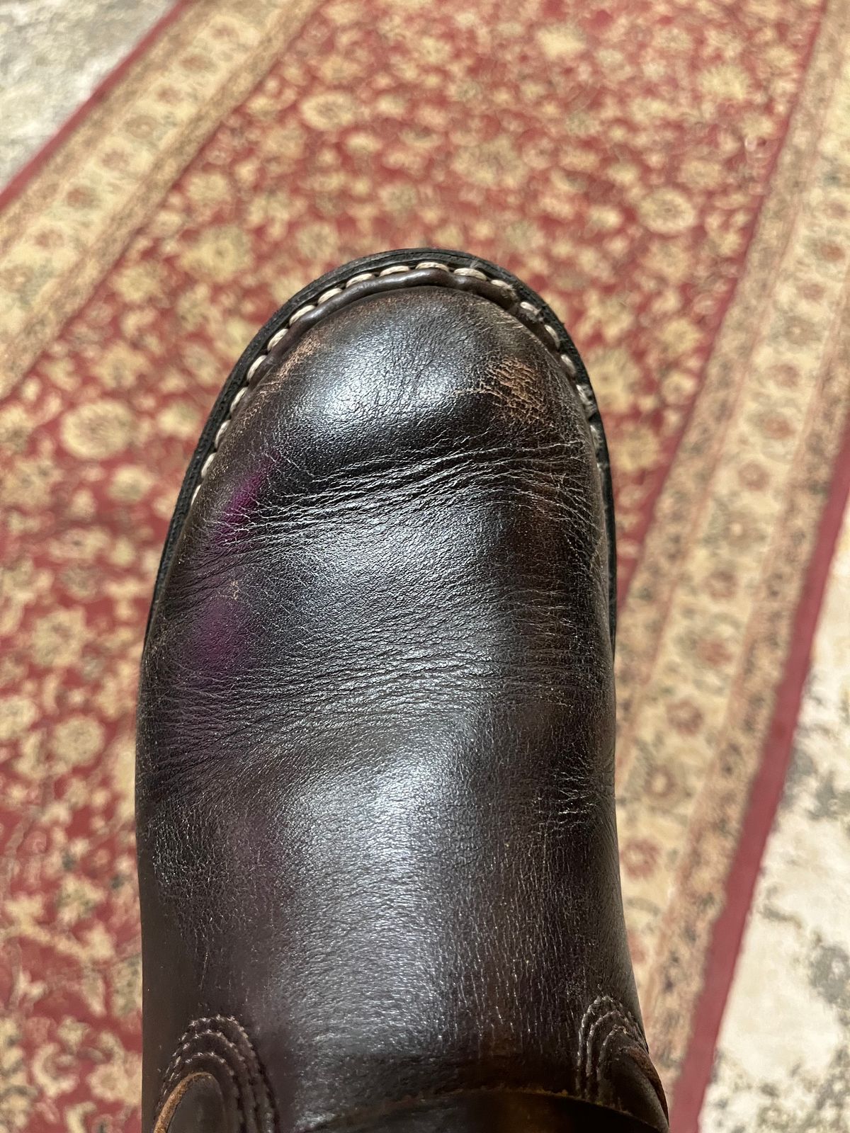 Photo by alikyufa on November 21, 2025 of the White's Nomad Engineer Boots in Seidel Elk Tan.