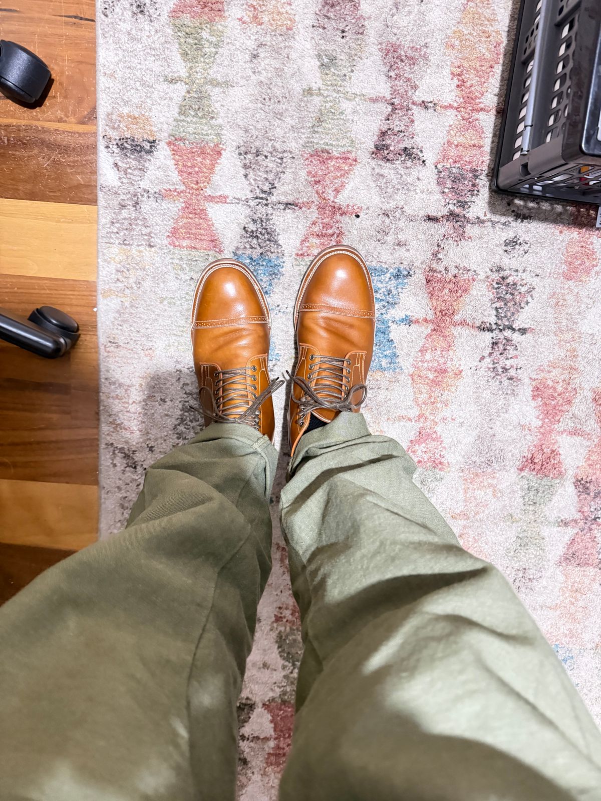 Photo by jotac on May 15, 2026 of the Viberg Service Boot in Annonay Tan French Vocalou.