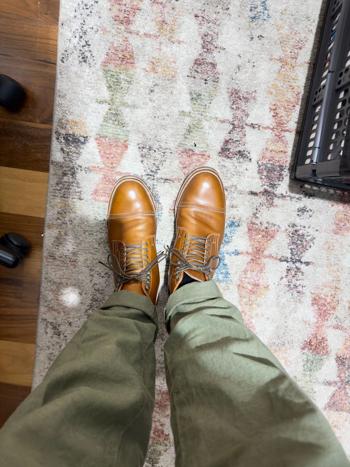 Photo by jotac on May 15, 2026 of the Viberg Service Boot in Annonay Tan French Vocalou.