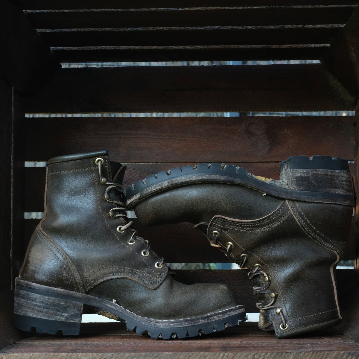 Photo by Amalgame on December 26, 2025 of the Nicks Becca in Horween Greener Pastures Waxed Flesh.