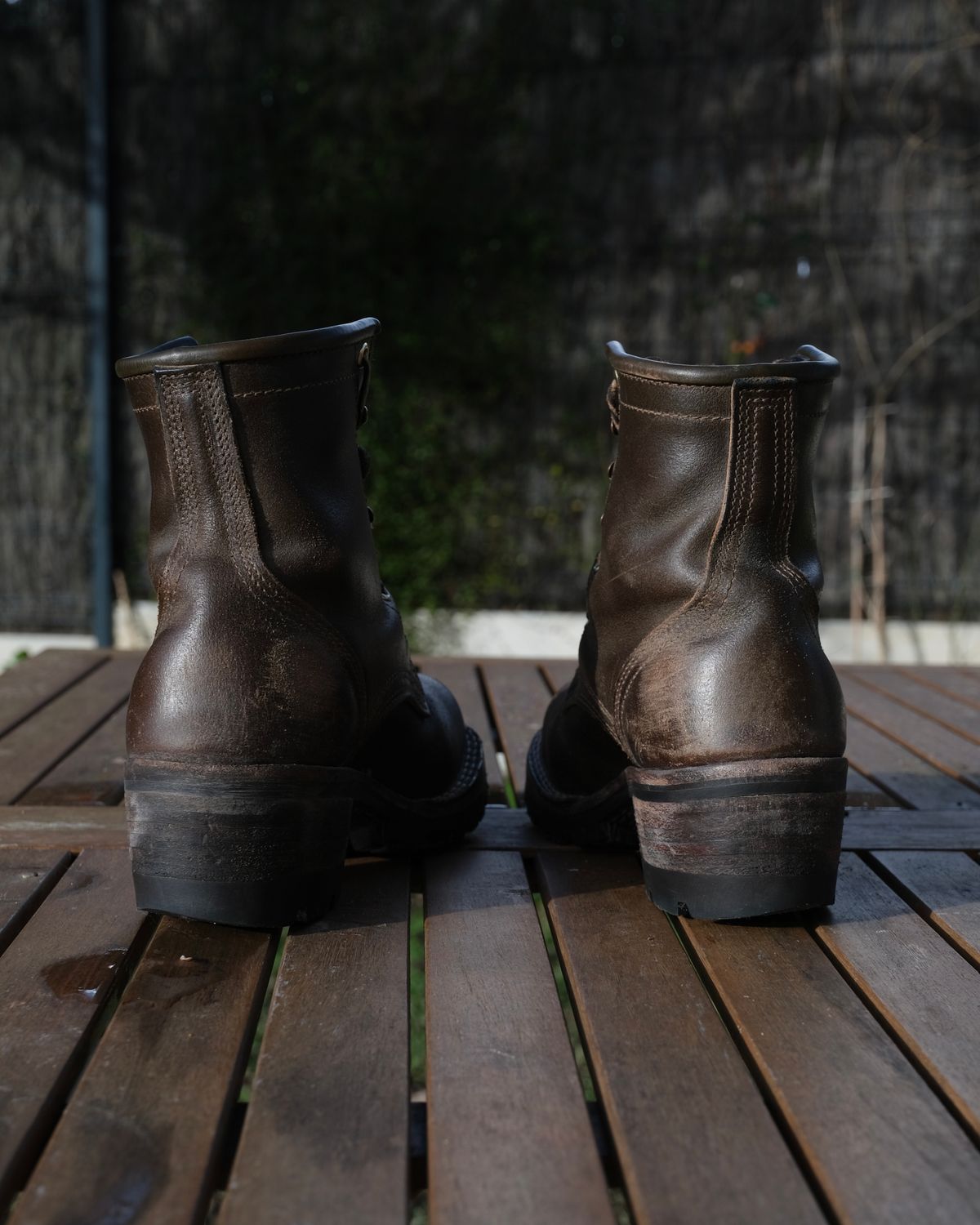 Photo by Amalgame on January 25, 2026 of the Nicks Becca in Horween Greener Pastures Waxed Flesh.