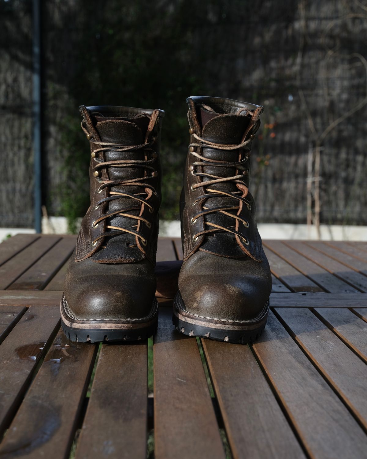 Photo by Amalgame on January 25, 2026 of the Nicks Becca in Horween Greener Pastures Waxed Flesh.
