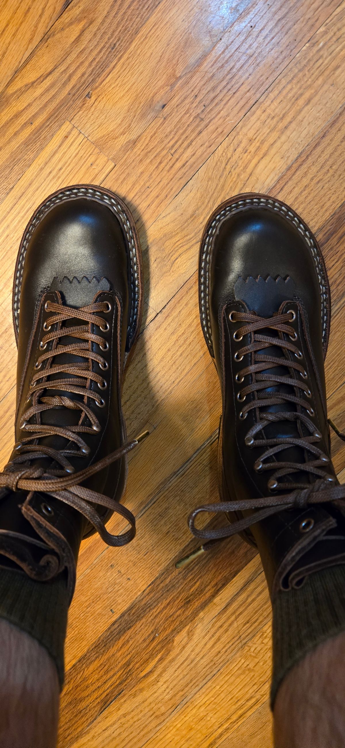 Photo by ratrod34 on January 21, 2026 of the White's 375 LTT in Seidel Elk Tan.