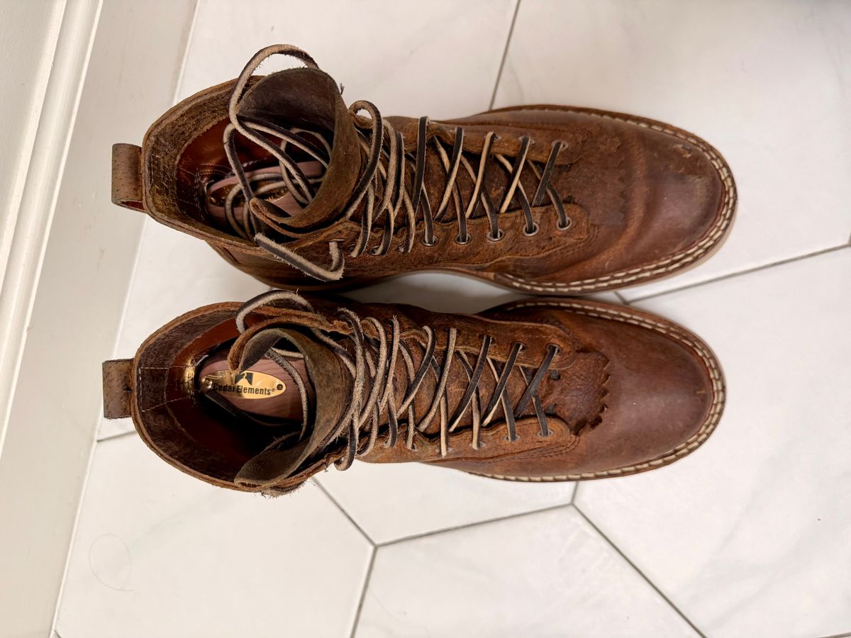 Photo by sorrick on January 5, 2026 of the White's 350LTT-CS Boar in Gallun Copper Boar.