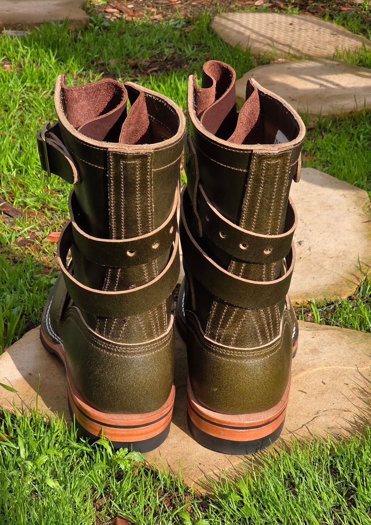 Photo by GumballGimbel on December 27, 2025 of the Nicks TankerPro in Nicks / Greener Pastures Waxed Flesh.