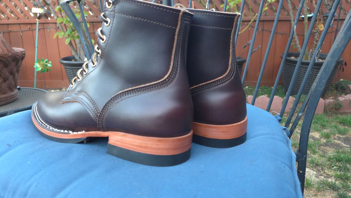 Photo by GumballGimbel on July 18, 2025 of the Nicks Parkhurst V3 in Wickett & Craig Walnut Double Stuffed.