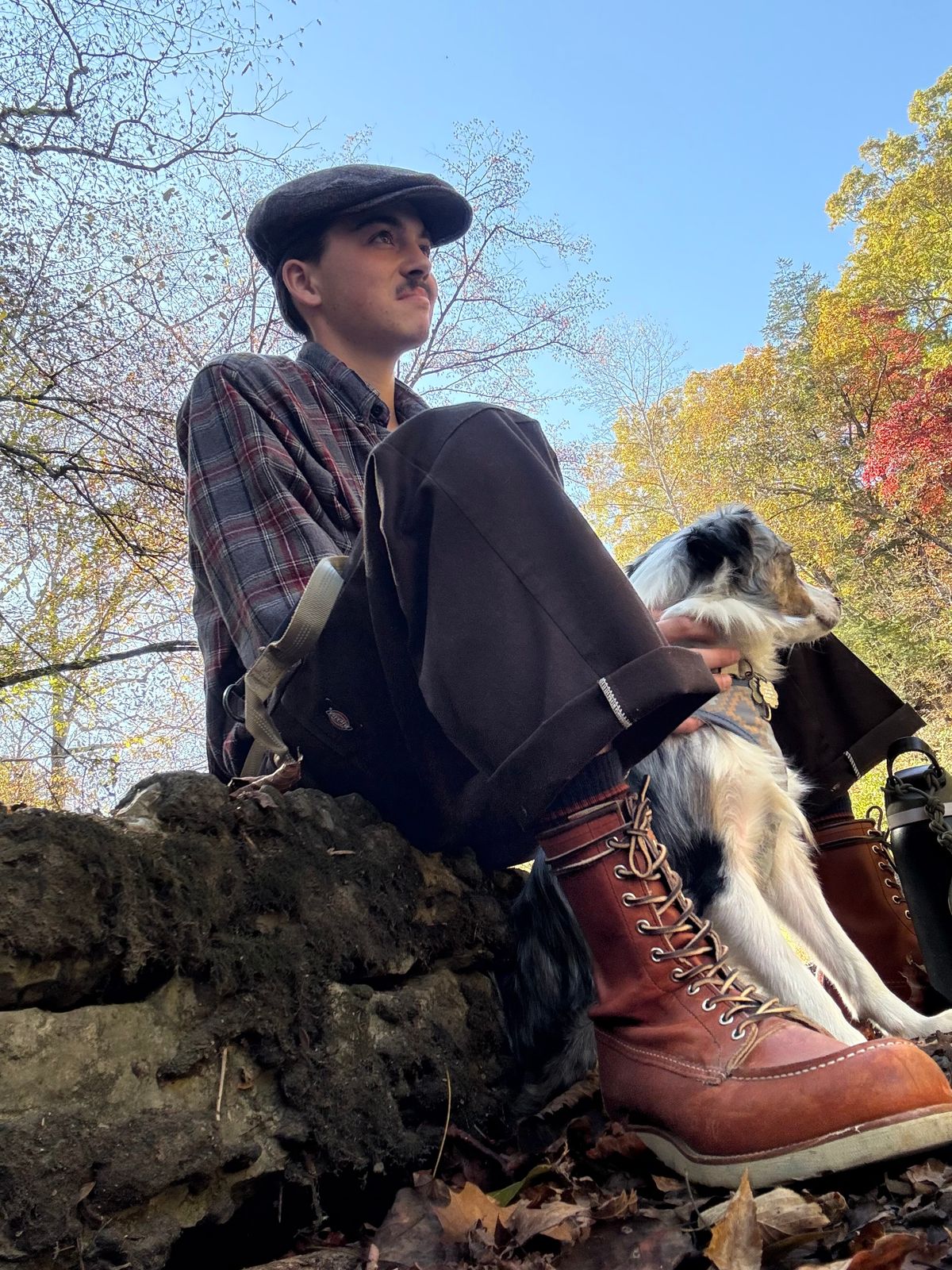 Photo by M_Vaughan on October 23, 2025 of the Red Wing 8-Inch Classic Moc in Oro Legacy Leather.