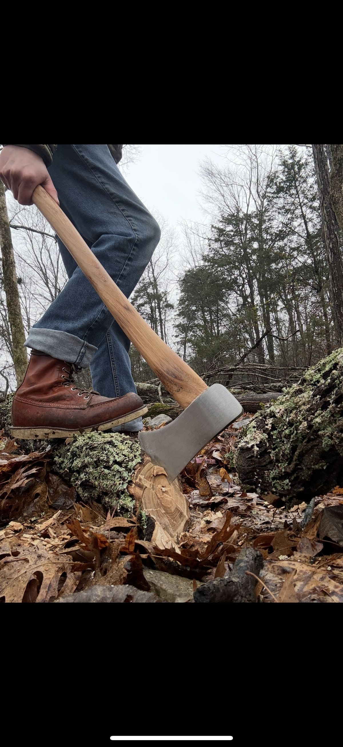 Photo by M_Vaughan on February 15, 2026 of the Red Wing 8-Inch Classic Moc in Oro Legacy Leather.