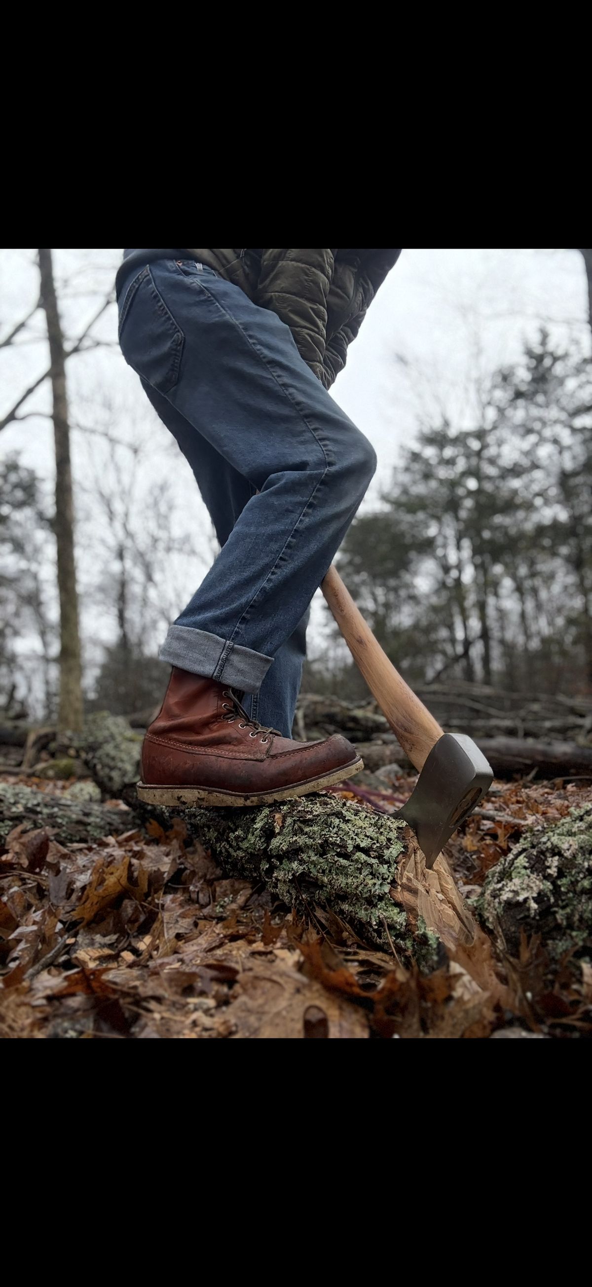 Photo by M_Vaughan on February 15, 2026 of the Red Wing 8-Inch Classic Moc in Oro Legacy Leather.