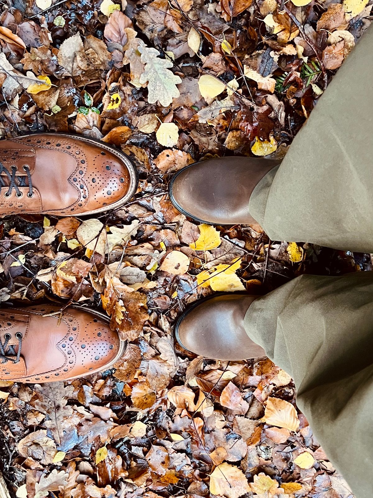 Photo by attaboy_alloy on November 30, 2025 of the Grenson Fred in Handpainted Tan.