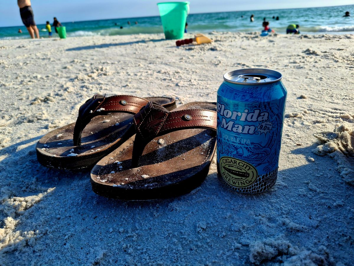 Photo by precision_arc_welding on June 5, 2026 of the Combat Flip Flops Men's AK in Unknown Leather.