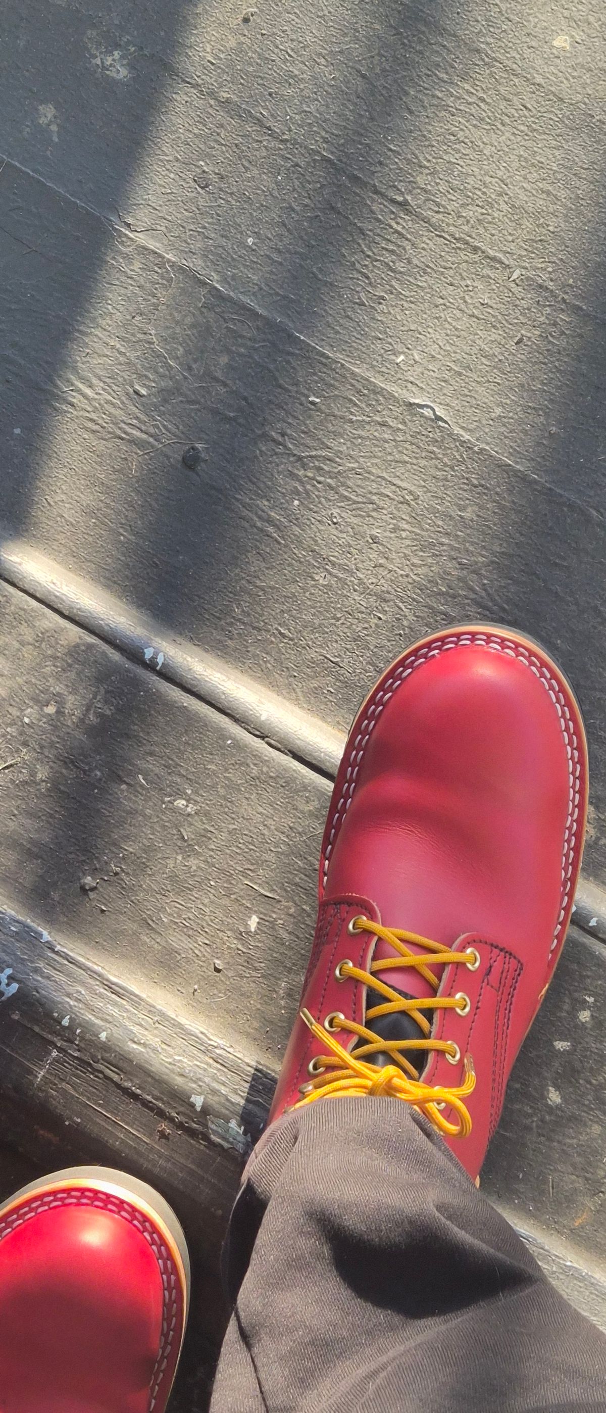 Photo by nubsrpro on March 14, 2026 of the Nicks MTO in Nicks / Wickett & Craig Overdyed "Fry Sauce".