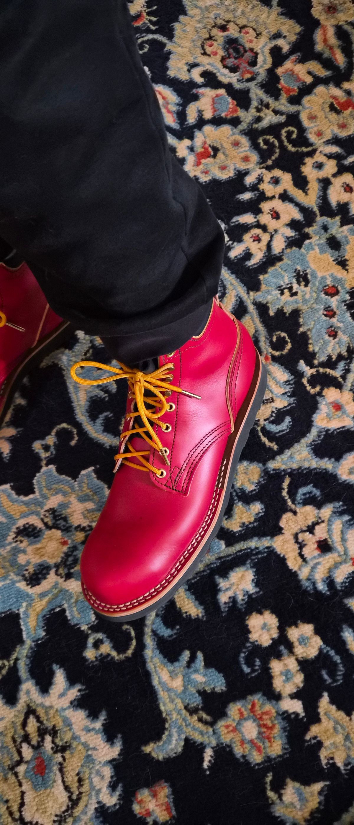 Photo by nubsrpro on March 13, 2026 of the Nicks MTO in Nicks / Wickett & Craig Overdyed "Fry Sauce".