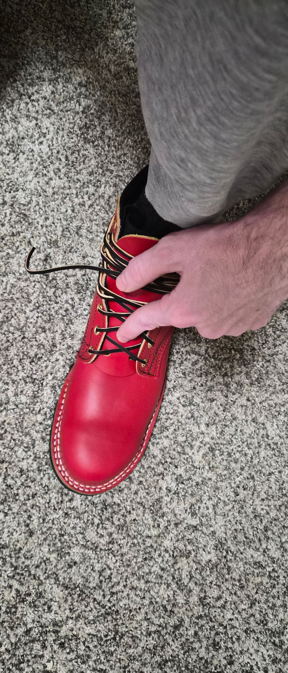 Photo by nubsrpro on February 10, 2026 of the Nicks MTO in Nicks / Wickett & Craig Overdyed "Fry Sauce".