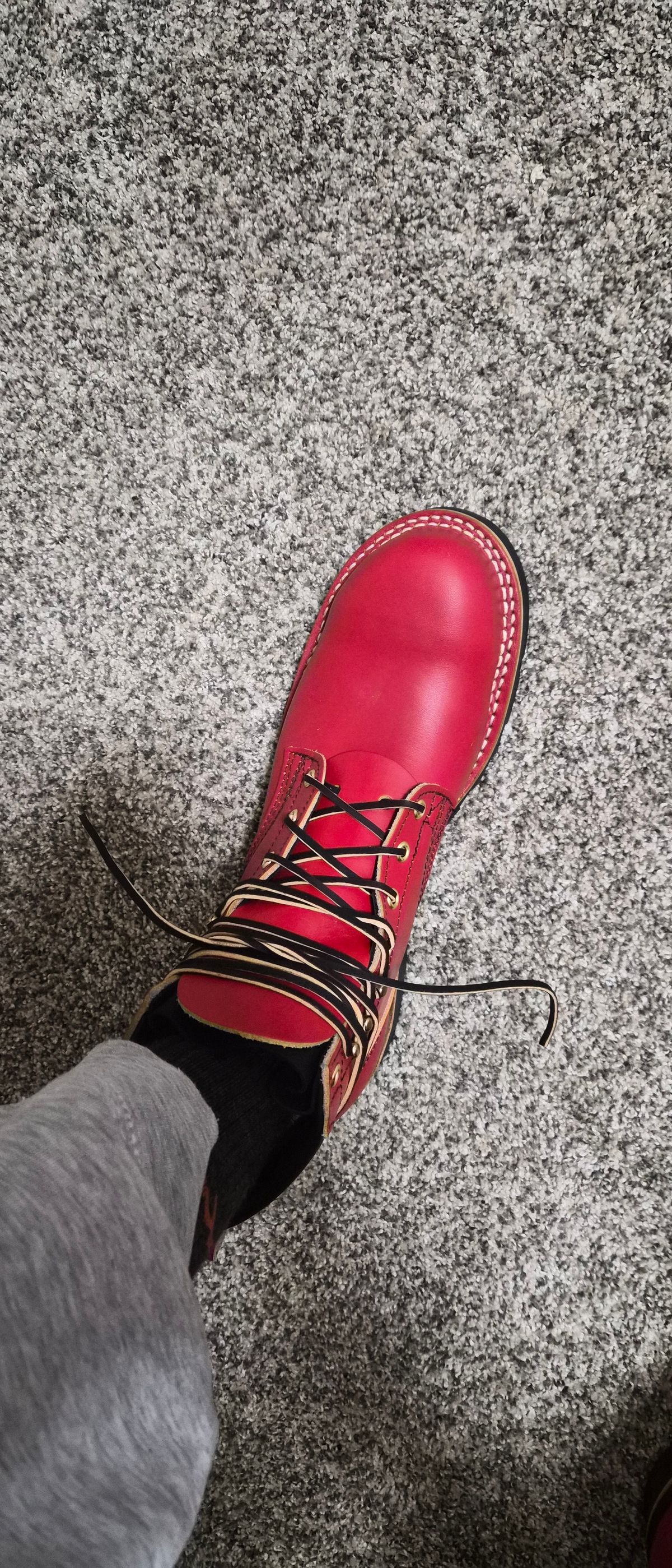 Photo by nubsrpro on February 10, 2026 of the Nicks MTO in Nicks / Wickett & Craig Overdyed "Fry Sauce".