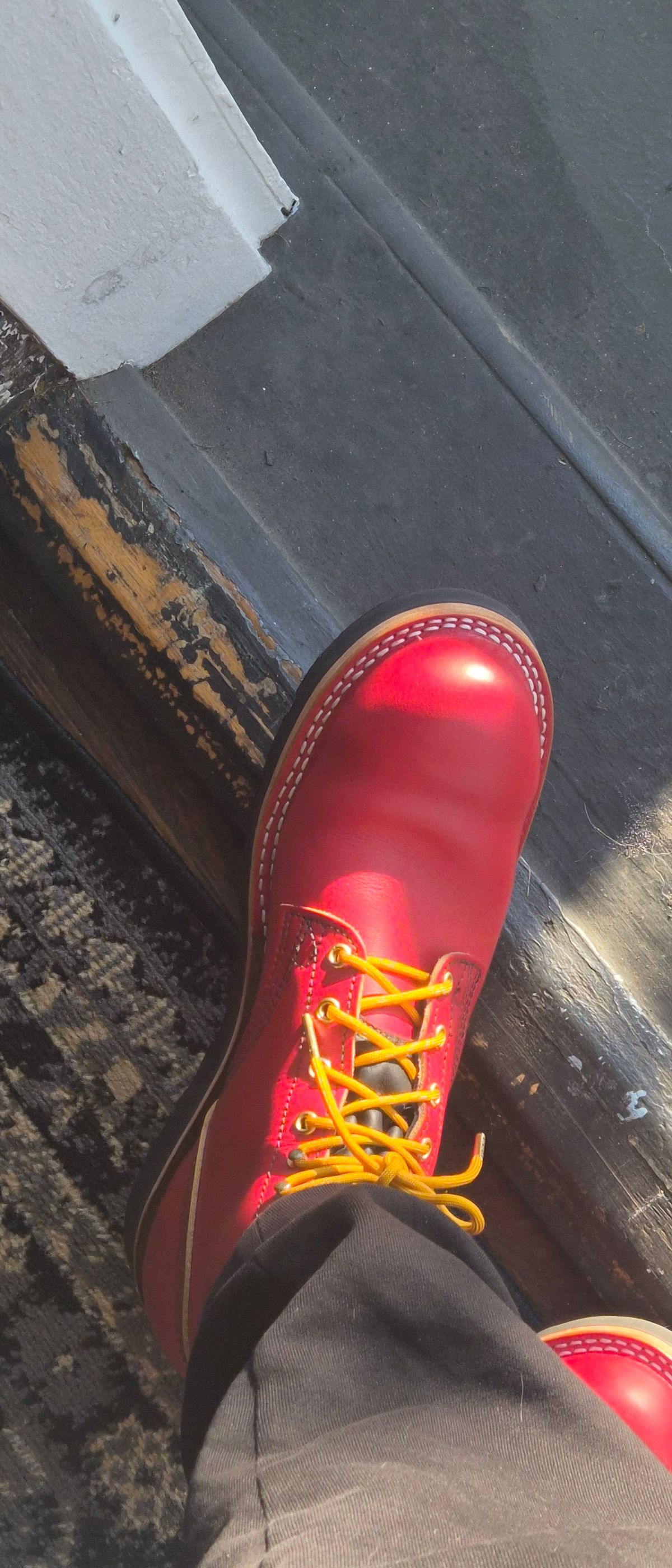 Photo by nubsrpro on March 14, 2026 of the Nicks MTO in Nicks / Wickett & Craig Overdyed "Fry Sauce".