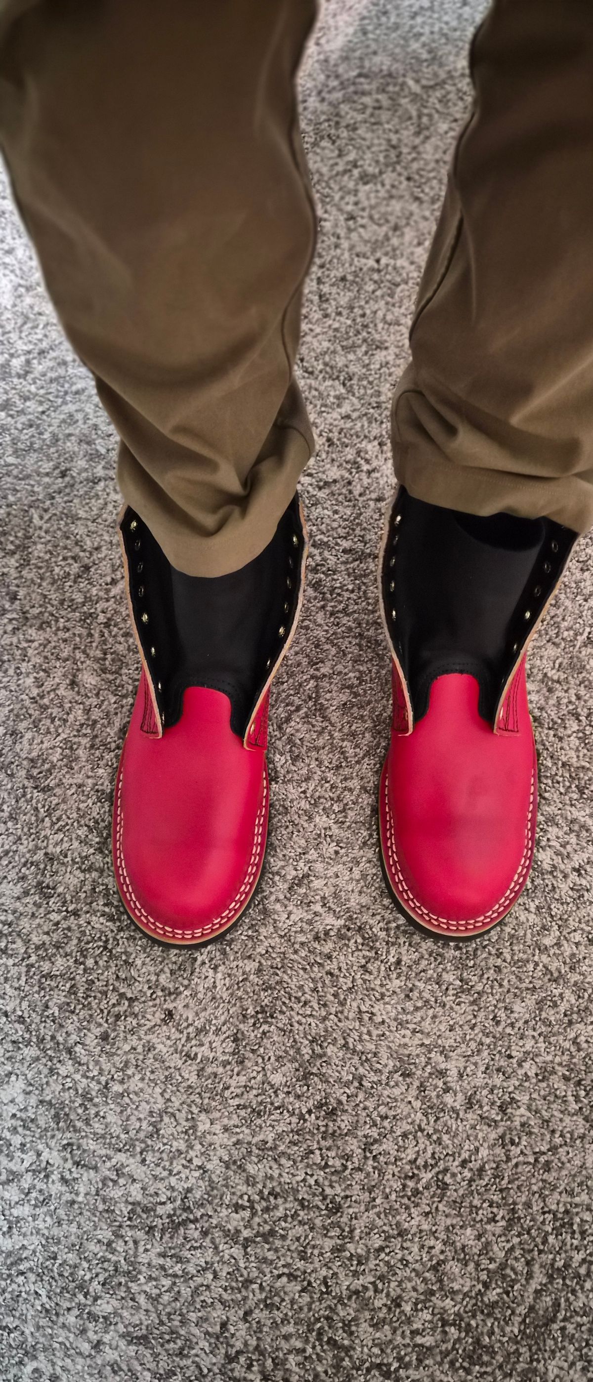 Photo by nubsrpro on February 10, 2026 of the Nicks MTO in Nicks / Wickett & Craig Overdyed "Fry Sauce".