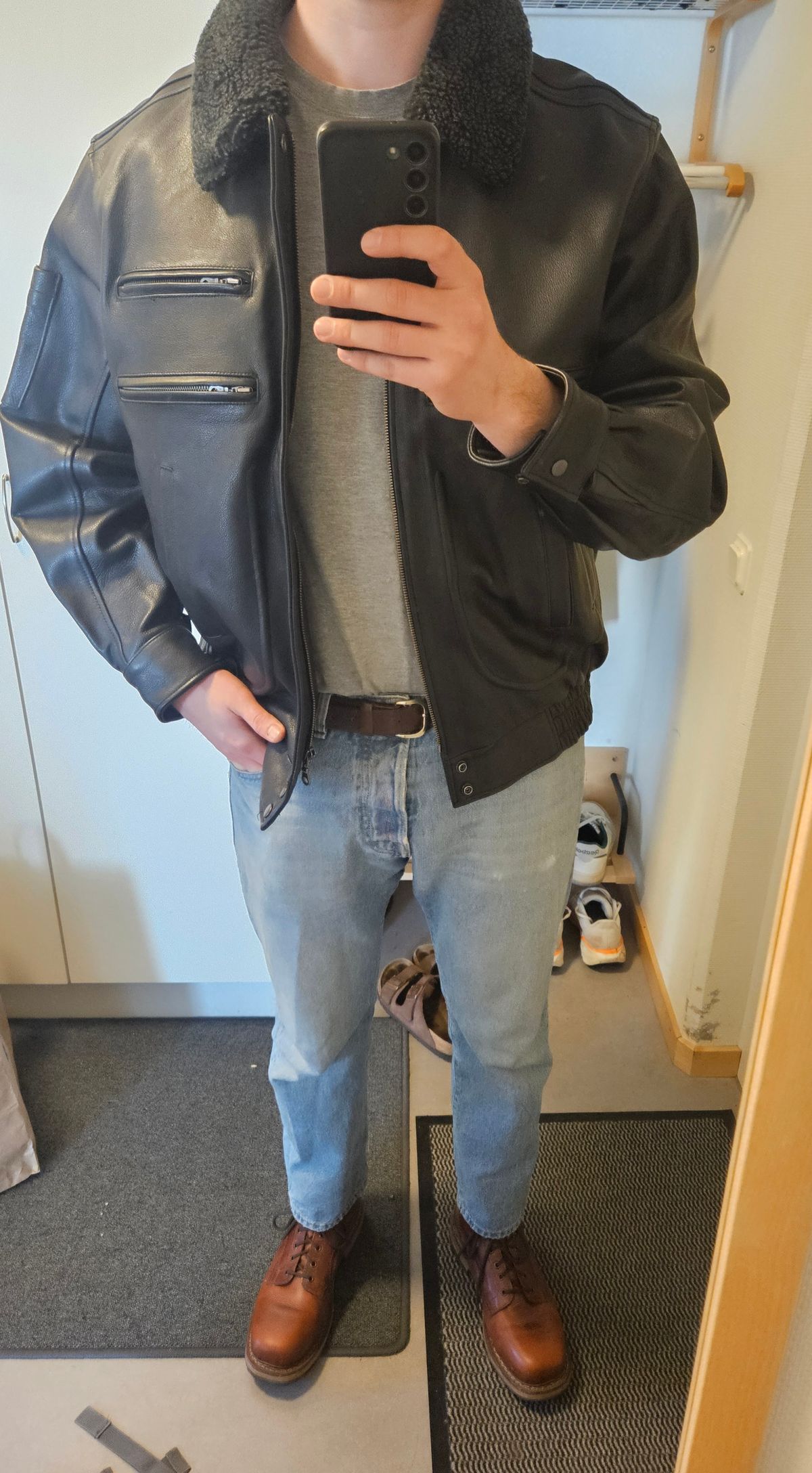 Photo by FyoDisco on March 18, 2026 of the Jofama SJ in Cow Nappa.