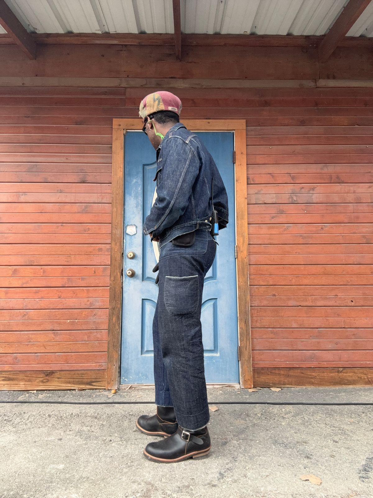 Photo by CountryManners on January 5, 2026 of the Red Wing 2966 ENGINEER in Klondike Leather.